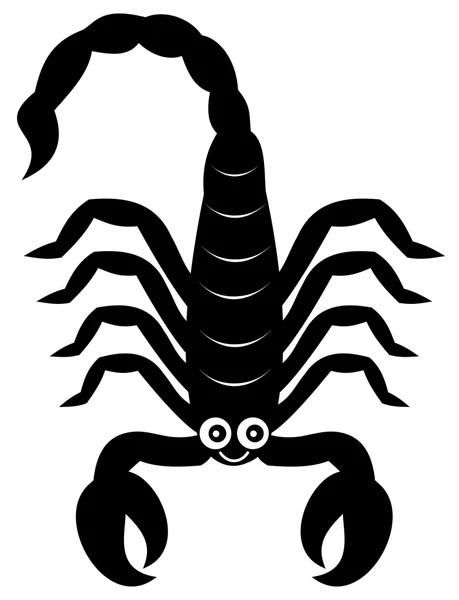 Une ombre de scorpion — Image vectorielle