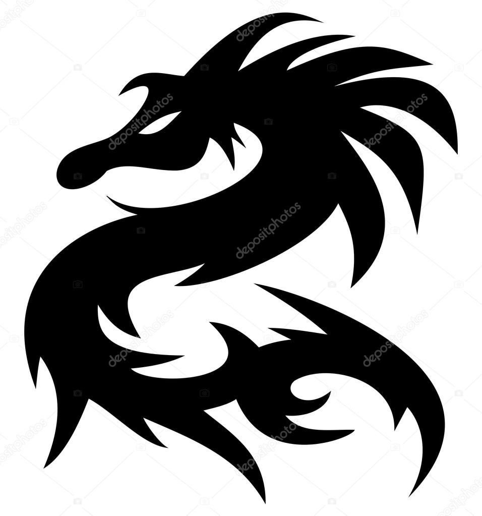 Dragon tattoo Vector Art Stock Images | Depositphotos Dragon tattoo Vector Art Stock Images | Depositphotos
