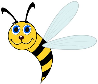 gülümseyen arı ve profil