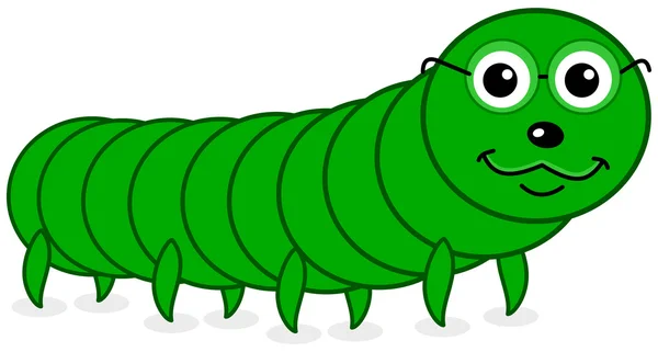 Centipede cu ochelari — Vector de stoc