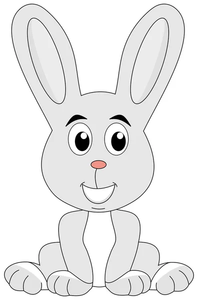 A rabbit plush — Stock Vector