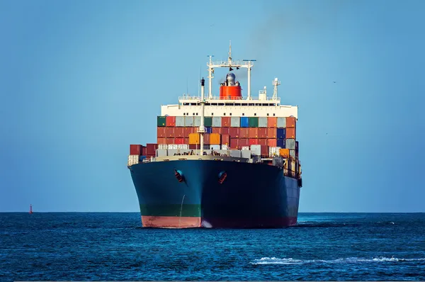 Containerschip — Stockfoto