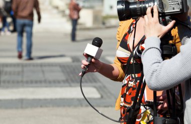 TV gazeteci röportaj