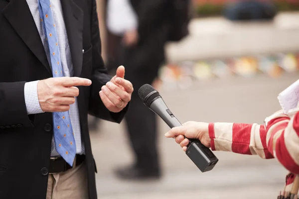 Interview — Stock Photo, Image