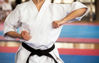 karate training