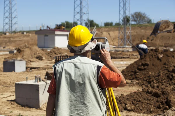 Construction work site — Stockfoto