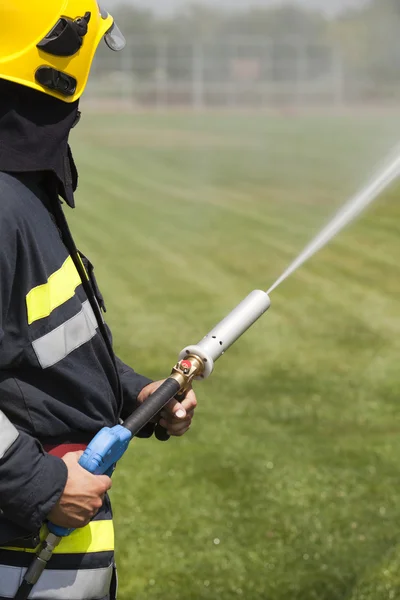 Feuerwehrmann — Stockfoto