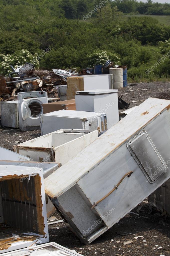 Appliances at the landfill Stock Photo by ©macor 24578625