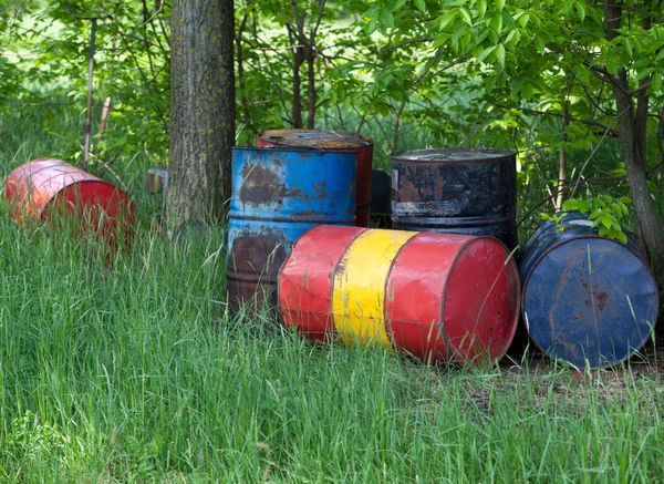 Drums in the nature — Stock Photo, Image