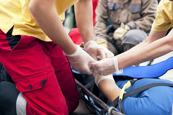 First aid training — Stock Photo, Image