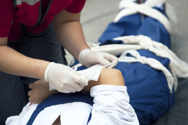 Hand verbanden — Stockfoto