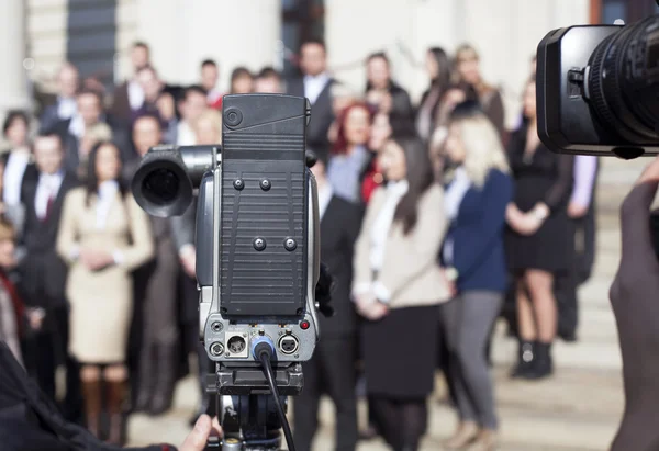 TV broadcasting — Stock Photo, Image