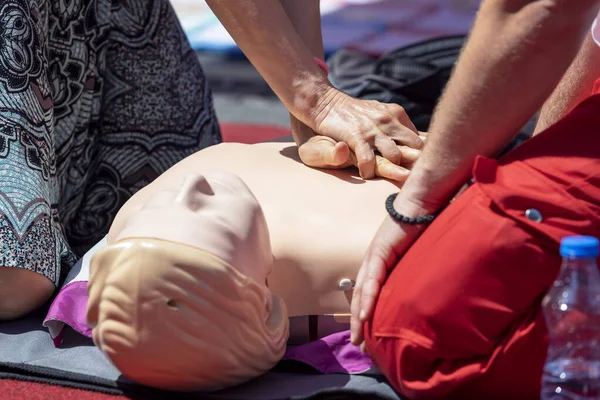 First Aid Cpr Class — Stock Photo, Image