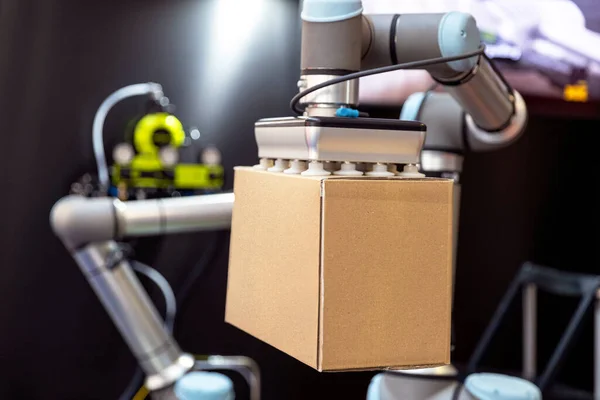 Brazo Robot Pick Place Industrial — Foto de Stock
