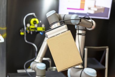 Endüstriyel çekme ve yer robot kolu