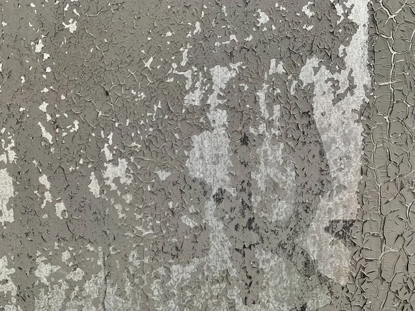 Серая Неправильная Грязная Текстура Серый Материал Стены Мрачный Потрескавшийся Фон — стоковое фото