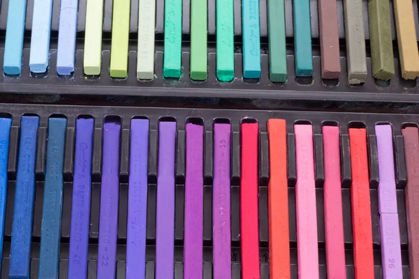 Fechar os lápis de cor — Fotografia de Stock
