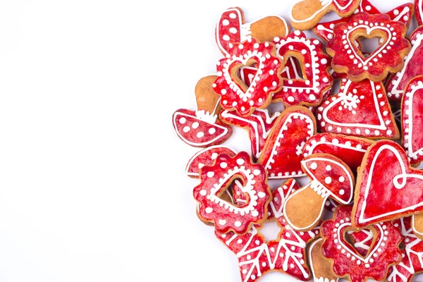Рождественское украшение, пряничное печенье — стоковое фото
