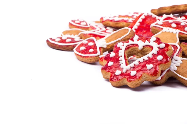 Christmas decoration, gingerbread cookies — Stock Photo, Image