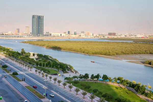 Ras al khaimah UAE mangroves Telifsiz Stok Imajlar