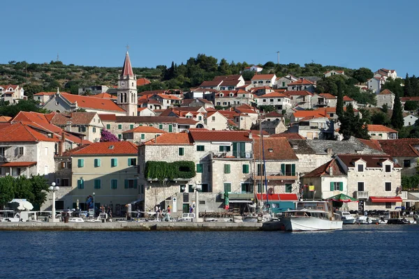 Postira on island Brac, Croatia — Stock Photo, Image