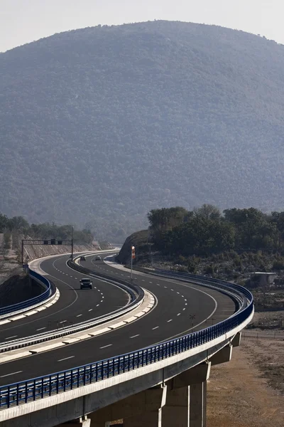 Виадук на шоссе А1, Хорватия — стоковое фото