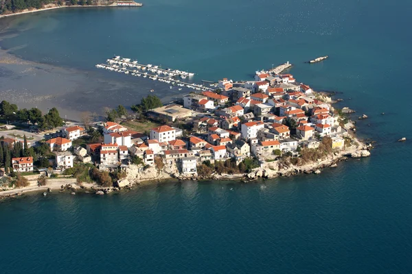 Stobrec, Croatia, aerial view — Stock Photo, Image