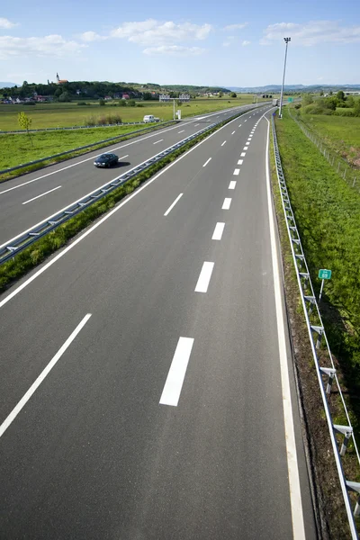 Snelweg in Kroatië — Stockfoto