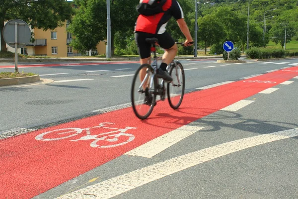 Cycleway in brno, Tsjechië — Stockfoto