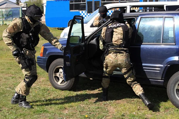 Training of special police units — Stock Photo, Image