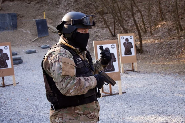 Polisen instruktör — Stockfoto