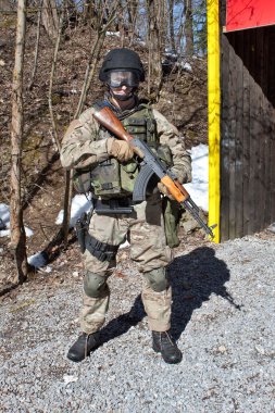 asker özel terörle mücadele birimi, bir saldırı tüfeği, ak-47 caliber 7.62 mm