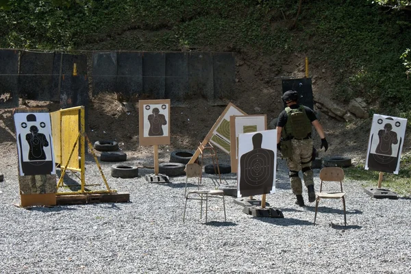 Özel polis birimi eğitim, okul, çekim çaldı