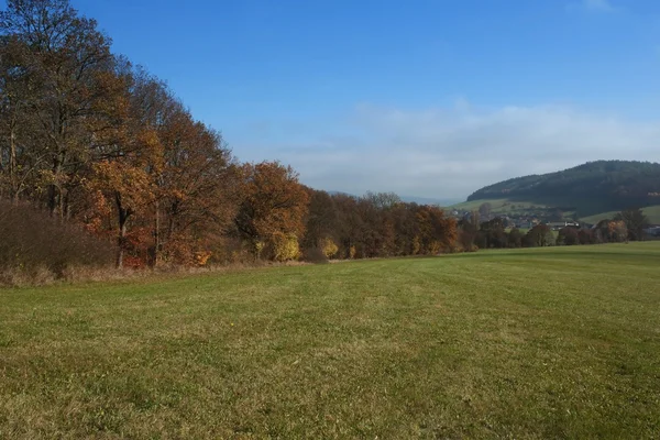Autumn landscape in Czech Republic — Stock Photo, Image