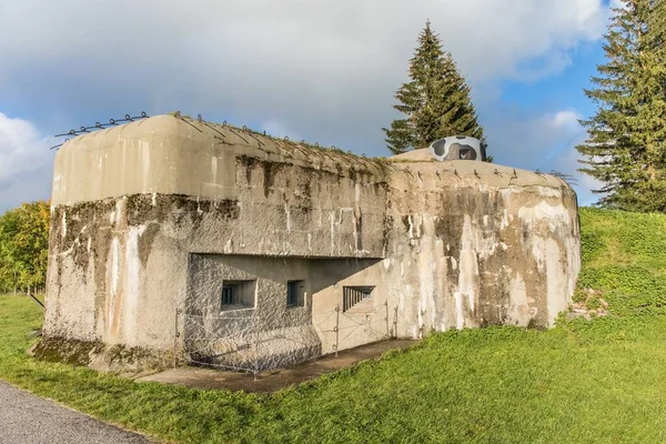 Czech Republic Orlicke Hory September 2022 Czech War Bunker World — Stock Photo, Image