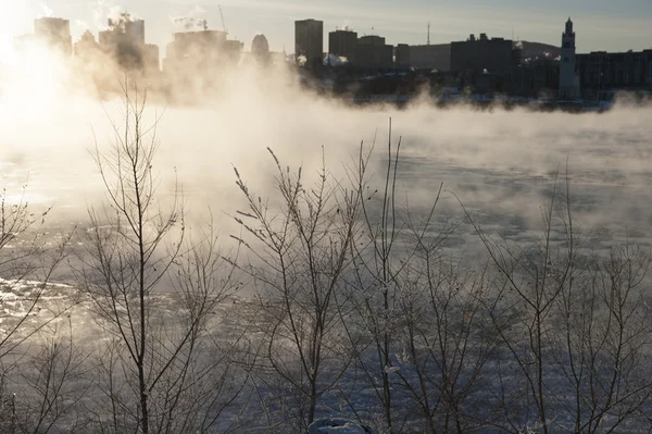 Erkältungszeit in Montreal — Stockfoto