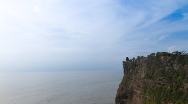 Rock cliff, ulu watu bali Endonezya