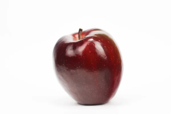 Rode appels op witte achtergrond — Stockfoto