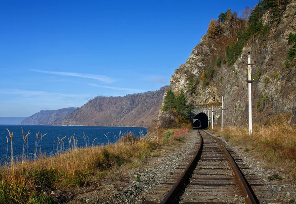 Otoño en el ferrocarril Circum-Baikal —  Fotos de Stock