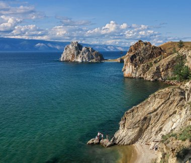 Şaman taş ve cape Burhan Olkhon Adası, Doğu