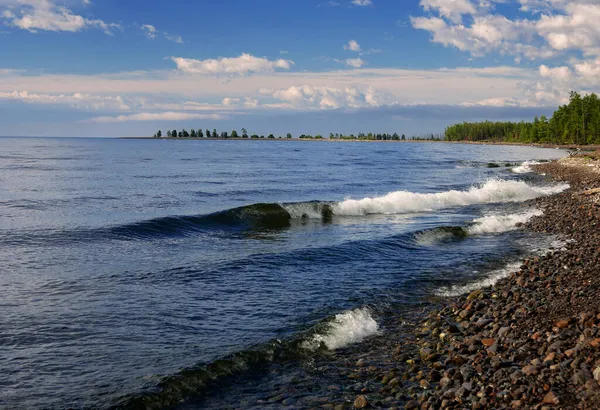 Rusia Sibir Timur Severny Baikal Cape Kotelnikovsky — Stok Foto