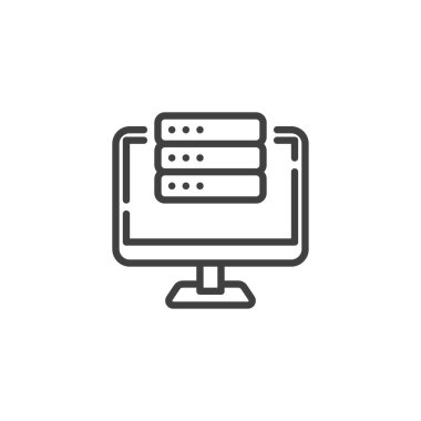 Bilgisayar sunucu satırı simgesi