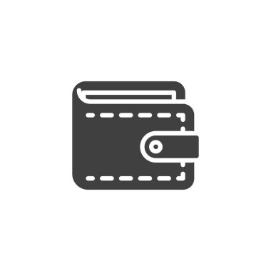 para cüzdanı vektör simgesi