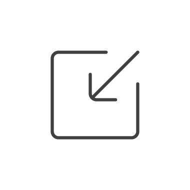 Satır simgesini küçült