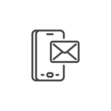 Mobil ileti satırı simgesi