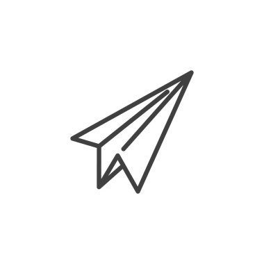 Kağıt Uçak satırı simgesi