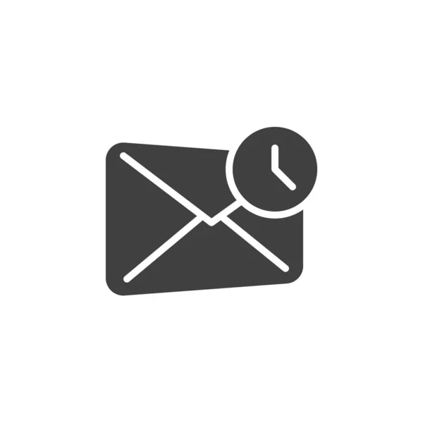 Snooze icône vectorielle de notification par courriel — Image vectorielle