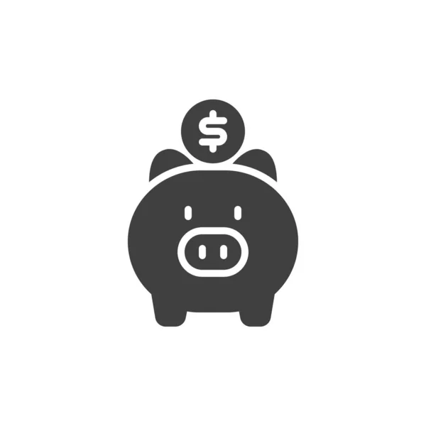 Money savings vector icon — Stock Vector
