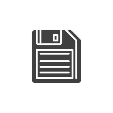 Disket disk vektör simgesi