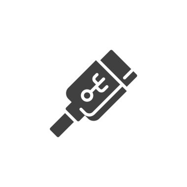 USB bağlantı vektör simgesi